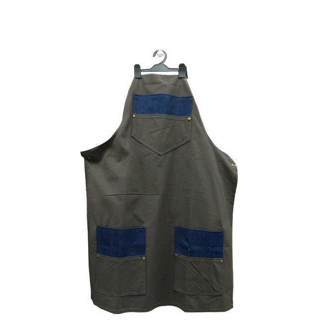 JESSAMY DELANTAL BARBERIA JEAN-GABARDINA