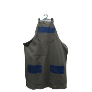 JESSAMY DELANTAL BARBERIA JEAN-GABARDINA