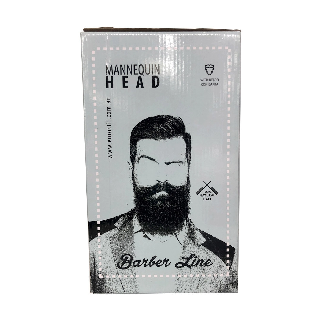 CABEZA DE PR�CTICA EURO STIL  JOHN CON BARBA