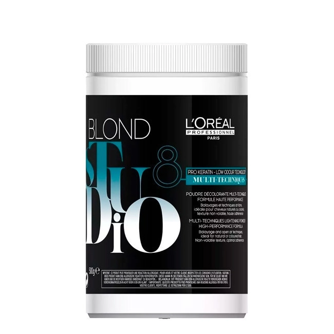 POLVO DECOLORANTE L'OR�AL STUDIO BLOND X 500GR