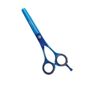 EUROSTIL TIJERA DE PULIR TITANIO BLUE 5.5"