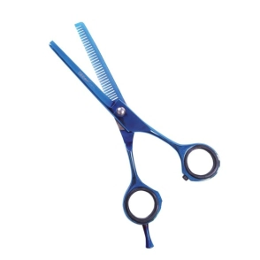 EUROSTIL TIJERA DE PULIR TITANIO BLUE 5.5