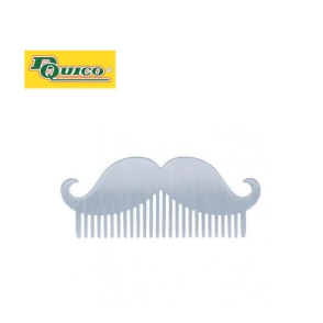 DQUICO PEINE DE ACERO BARBA DISE&Ntilde;O ESTILO BIGOTE 1310
