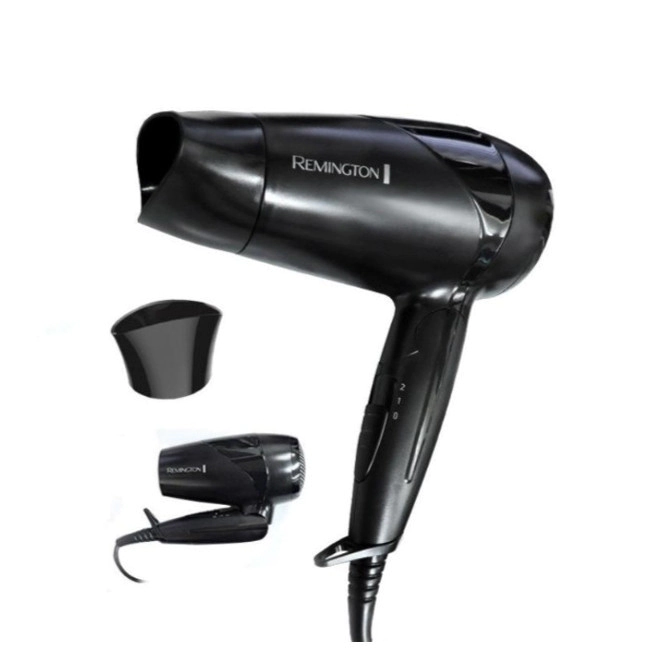 REMINGTON SECADOR DE VIAJE 200W BIVILT , MANGO PLEG. D1500