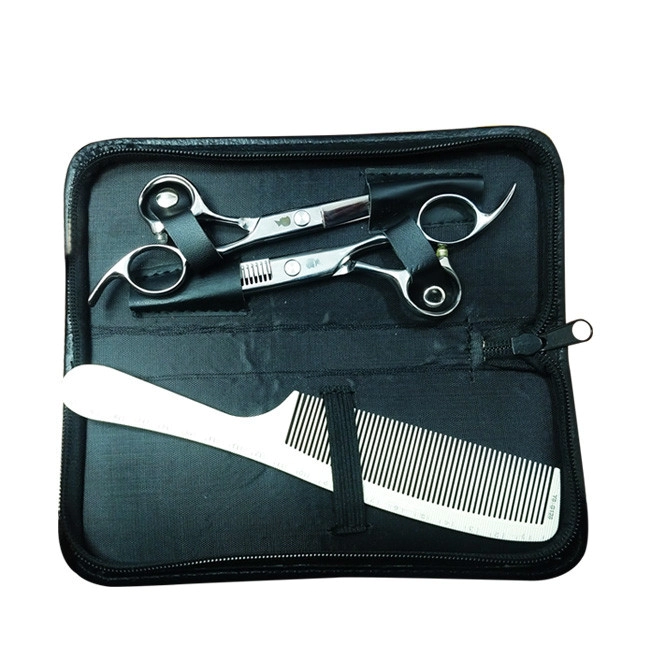 SET DE TIJERAS DE PULIR Y CORTE MAS PEINE