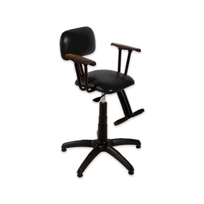 SILL&Oacute;N DE PELUQUER&Iacute;A PARA NI&Ntilde;OS EST&Aacute;NDAR | NEGRO