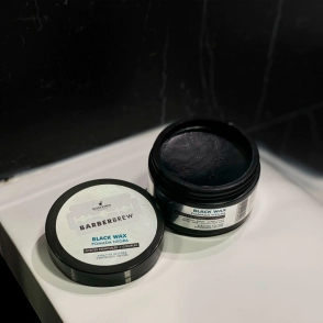 POMADA NEGRA BAH&Iacute;A EVANS BEAR BARBER BLACK WAX | 100G