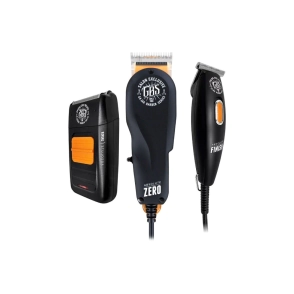 COMBO GAMA GBS M&Aacute;QUINA DE CORTE + PATILLERA + AFEITADORA