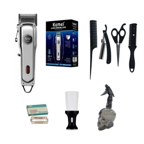 COMBO KEMEI M&Aacute;QUINA DE CORTE