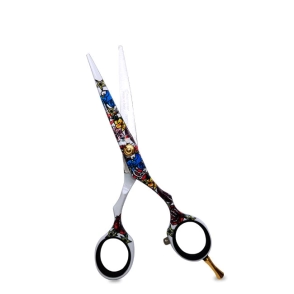 SANTORINI TATOO TIJERA FILO DE NAVAJA 5,5"