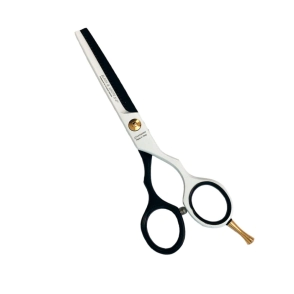 SANTORINI GOLD TIJERA BLANCA Y NEGRA DE PULIR 783W 5.5