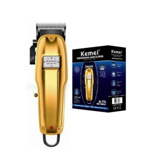 KEMEI HAIR CLIPPER ADJUTABLE BLADE CLIPPER KM 1977+PG