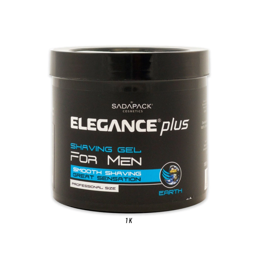 SHAVING GEL ELEGANCE SMOOTH SHAVING MEN 1K