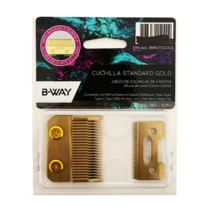 B-WAY CUCHILLA STANDARD GOLD (COMPATIBLE SUPER TAPER/100 A&Ntilde;OS)