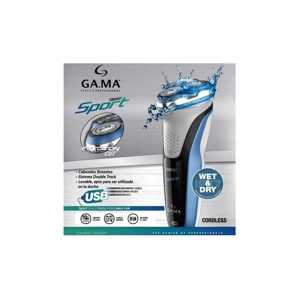 GA.MA M�QUINA AFEITADORA GSH SPORT