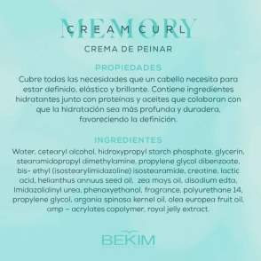 BEKIM CREMA DE PEINAR MEMORY CURL 250G