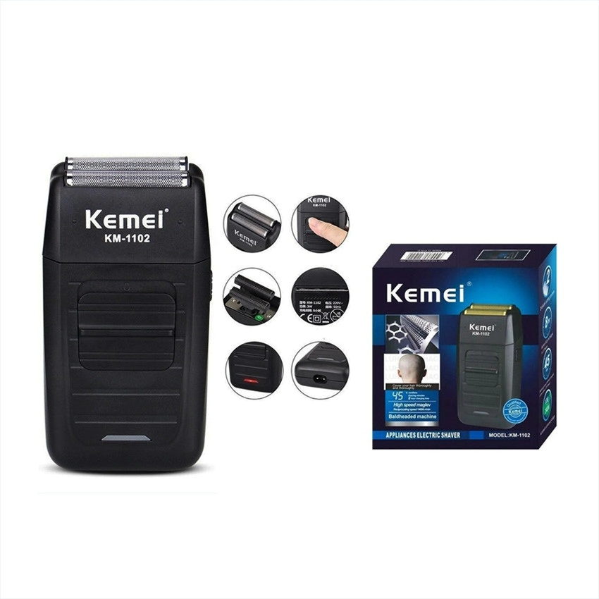 M�QUINA AFEITADORA KEMEI SHAVER KM-1102