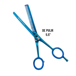 MASTER TOOLS TIJERA DE PULIR AZUL 455PB 5.5"