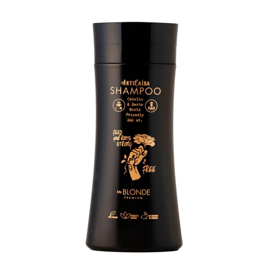 SHAMPOO REVITALIZANTE MR BLONDE 2 EN 1 CABELLO Y BARBA  200ML