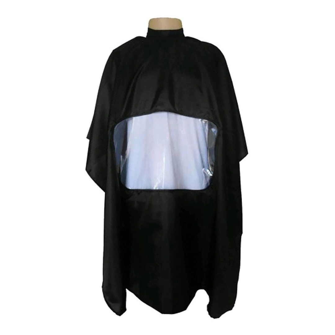 CAPA DE PELUQUERO  ESPECIAL CON VENTANA