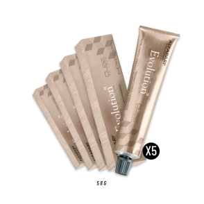 COMBO 5 TINTURAS ALFAPARF EVOLUTION OF CUBE 58G