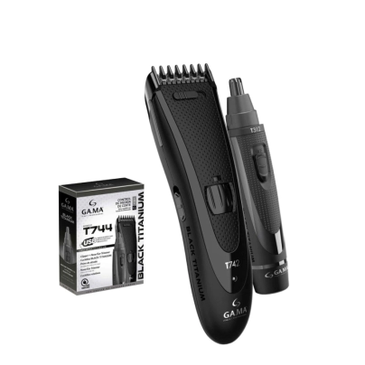 GA.MA PACK TITANIUM MQUINA DE CORTE + NASAL T744