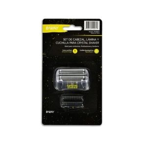 B-WAY CABEZAL + CUCHILLAS CRYSTAL SHAVER