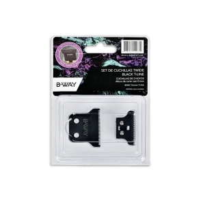 SET CUCHILLAS B-WAY T-WIDE BLACK T-LINE