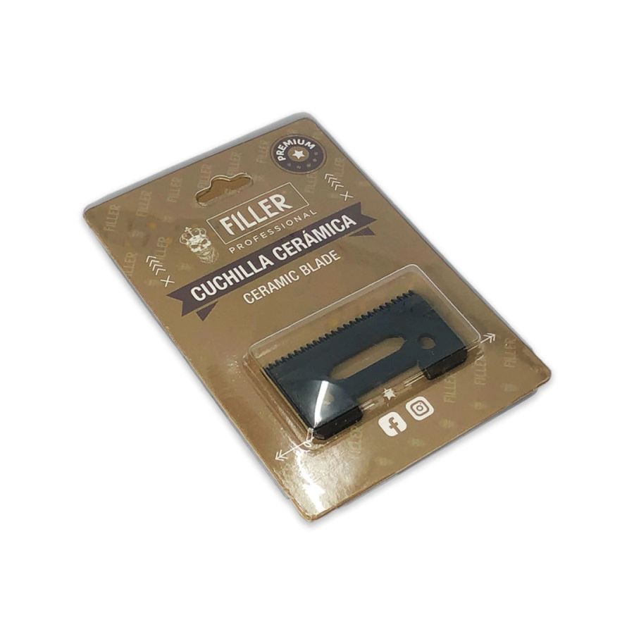 CUCHILLA DE CER�MICA MICRODENTADA NEGRA