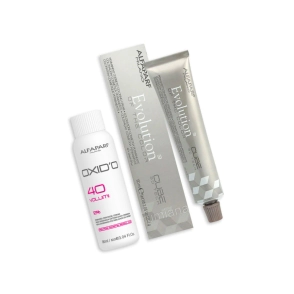 COMBO ALFAPARF TINTURA + AGUA OXIGENADA VOLUMEN 40