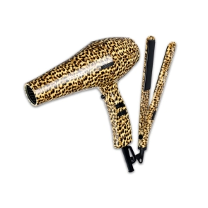 KIT SECADOR + PLANCHITA ANIMAL PRINT DUGA D5002