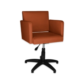 SILLON 3802 BASE PL&Aacute;STICA A G&Aacute;S | MARRON