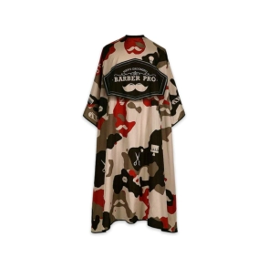 CAPA BARBER&Iacute;A CAMUFLADA 141-A CUELLO GANCHO CON ELASTICO