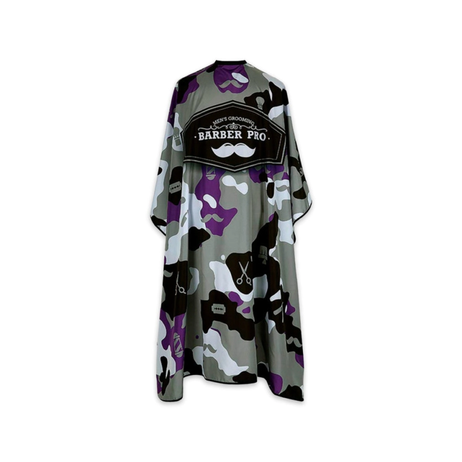 CAPA BARBER�A CAMUFLADA 141-A CUELLO GANCHO CON ELASTICO