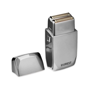 M&Aacute;QUINA AFEITADORA EVEREST PROFESIONAL BARBER SHAVER PLATEADA