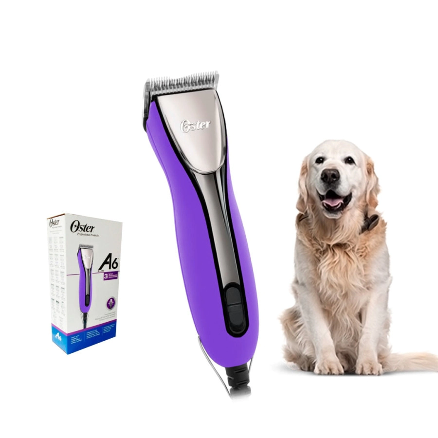 OSTER MAQUINA DE CORTE A6 SLIM PURPURA