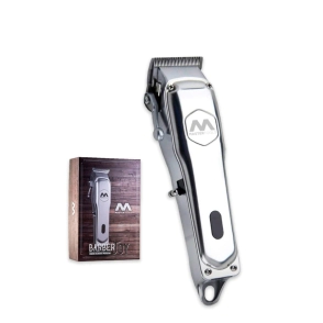 COMBO BARBERO M&Aacute;QUINA DE CORTE + PATILLERA + AFEITADORA + SECADOR + TIJERAS Y NAVAJA + QUITAPELO + C