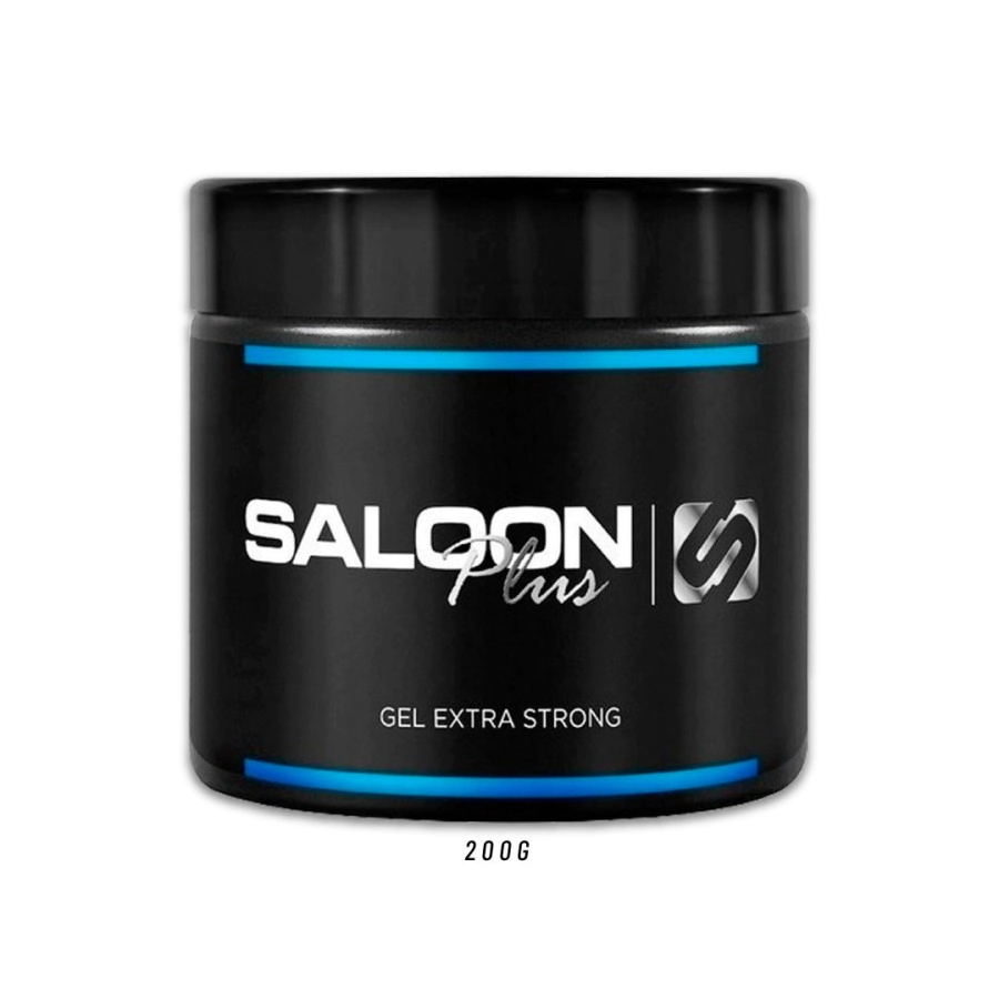 SALOON PLUS GEL EXTRA STRONG 200G