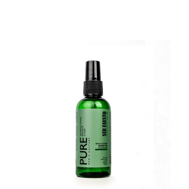SIR FAUSTO PURE ACEITE P/ BARBAS DETOXIFICANTE 100ML