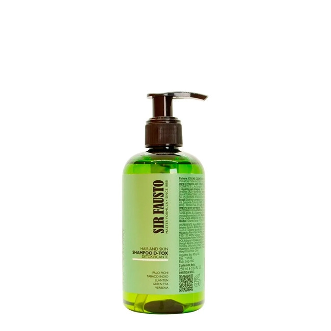 SIR FAUSTO PURE SHAMPOO D-TOX