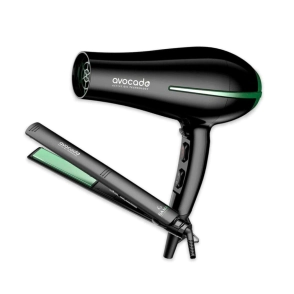 GA.MA PACK PLANCHITA ELEGANCE AVOCADO + SECADOR BORA AVOCADO