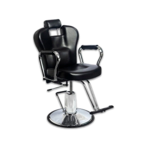 SILL&Oacute;N DE BARBER&Iacute;A EXCLUSIVE 1 NEGRO HIDR&Aacute;ULICO