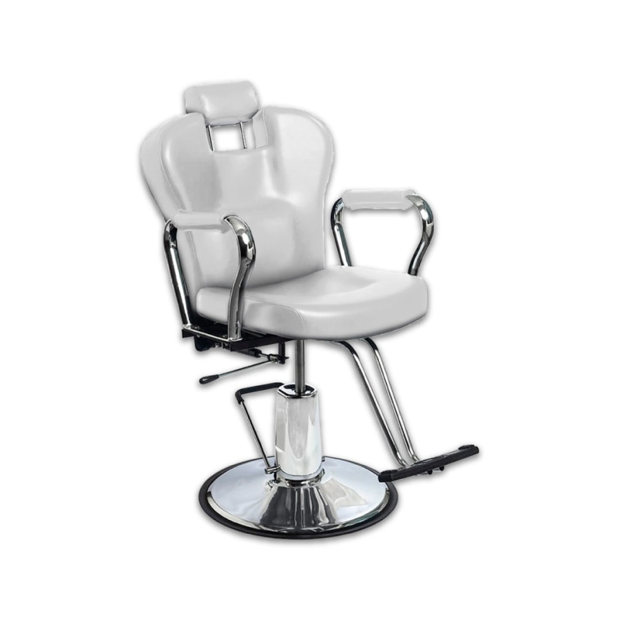 SILL�N DE BARBER�A EXCLUSIVE 1 BLANCO HIDR�ULICO