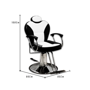 SILL&Oacute;N DE BARBER&Iacute;A EXCLUSIVE 3 BLANCO HIDR&Aacute;ULICO