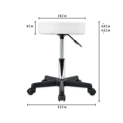 TABURETE MADISON BANQUETA BASE PLASTICA A GS