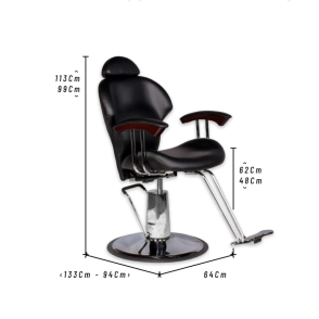 COMBO 2 SILLONES BARBEROS ATLANTA HIDR&Aacute;ULICO