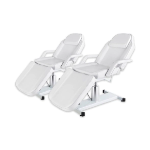 COMBO 2 CAMILLAS NICOSIA CON SISTEMA HIDR&Aacute;ULICO | BLANCA