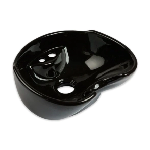 BACHA CER&Aacute;MICA LAVACABEZAS UNIVERSAL NEGRA