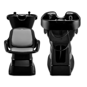 DOMPEL LAVACABEZAS CHAMP FIJO NEGRO TAPIZADO GRIS