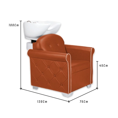 LAVACABEZA TENNESSEE BACHA CERMICA MARRON